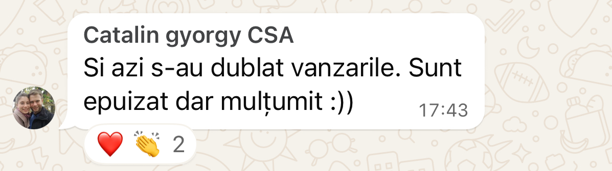 Testimonial proprietar cafenea