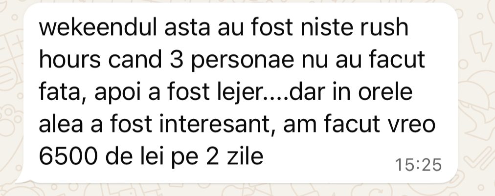 Testimonial proprietar cafenea