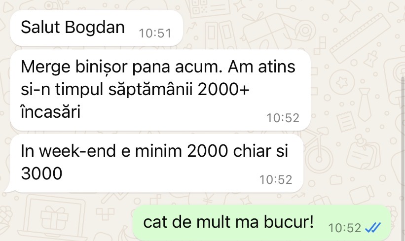Testimonial proprietar cafenea